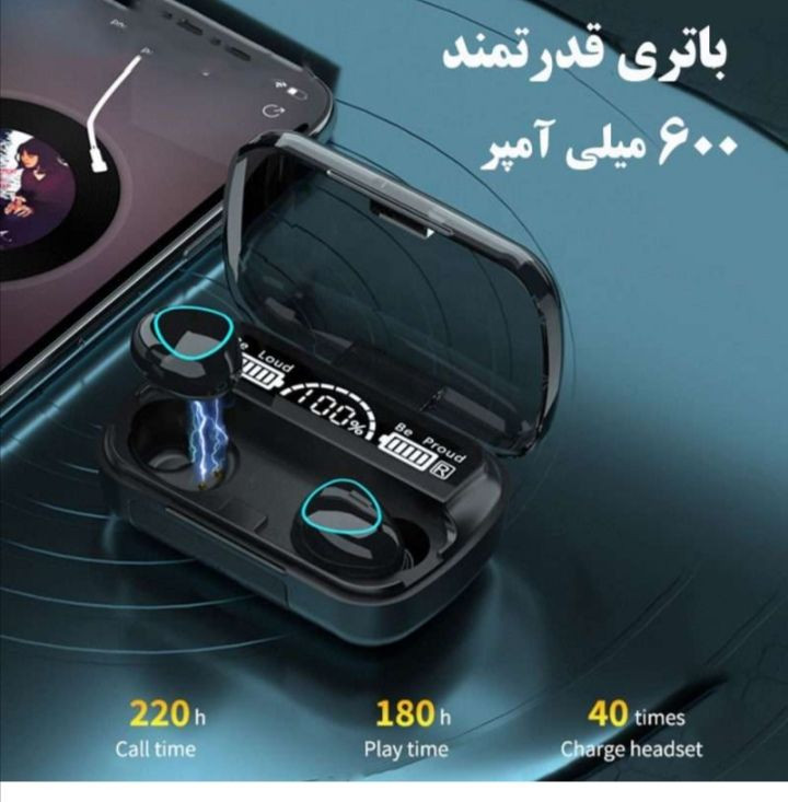 هدفون بلوتوثی مدل M10 V5.3 Touch version B
