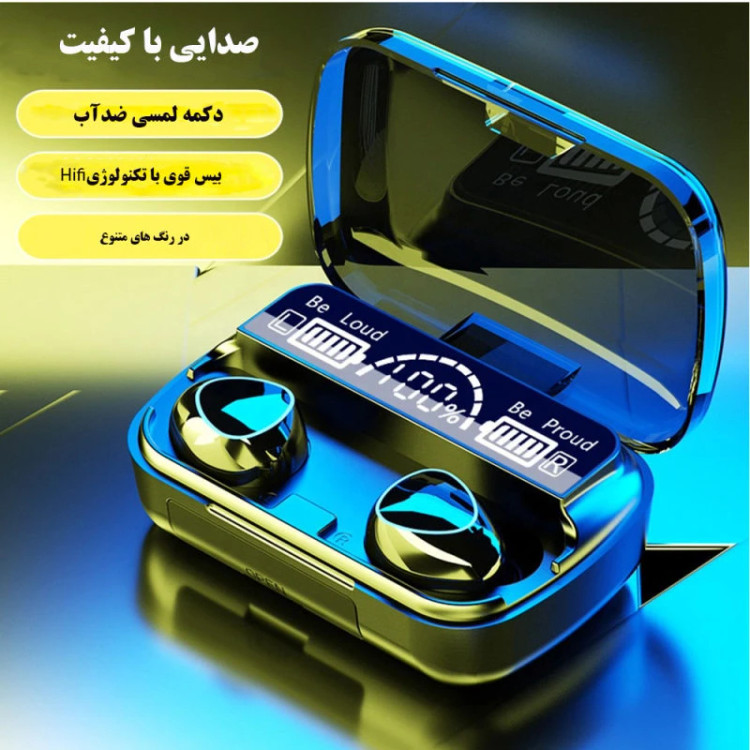هدفون بلوتوثی مدل M10 V5.3 Touch version B