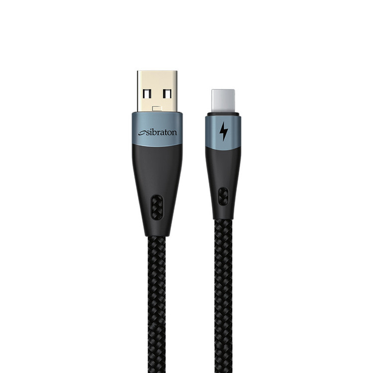 کابل تبدیل USB به USB-C سیبراتون مدل S665C طول 1 متر