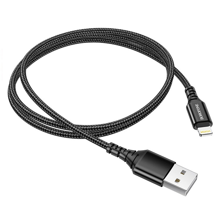 کابل تبدیل USB به لایتنینگ بروفون مدل BX54 طول 1 متر