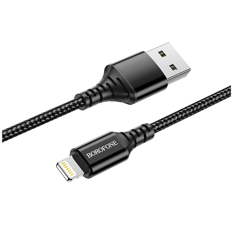 کابل تبدیل USB به لایتنینگ بروفون مدل BX54 طول 1 متر
