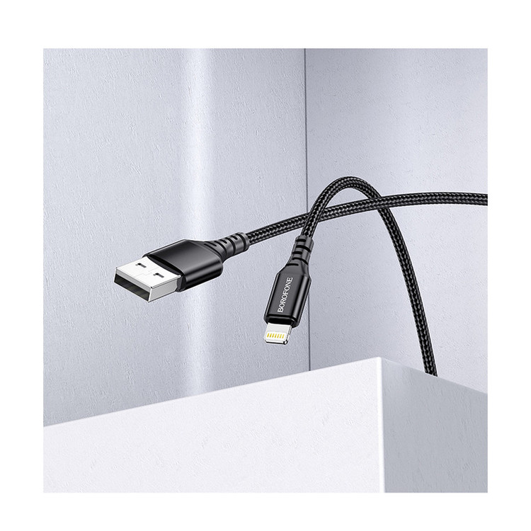 کابل تبدیل USB به لایتنینگ بروفون مدل BX54 طول 1 متر