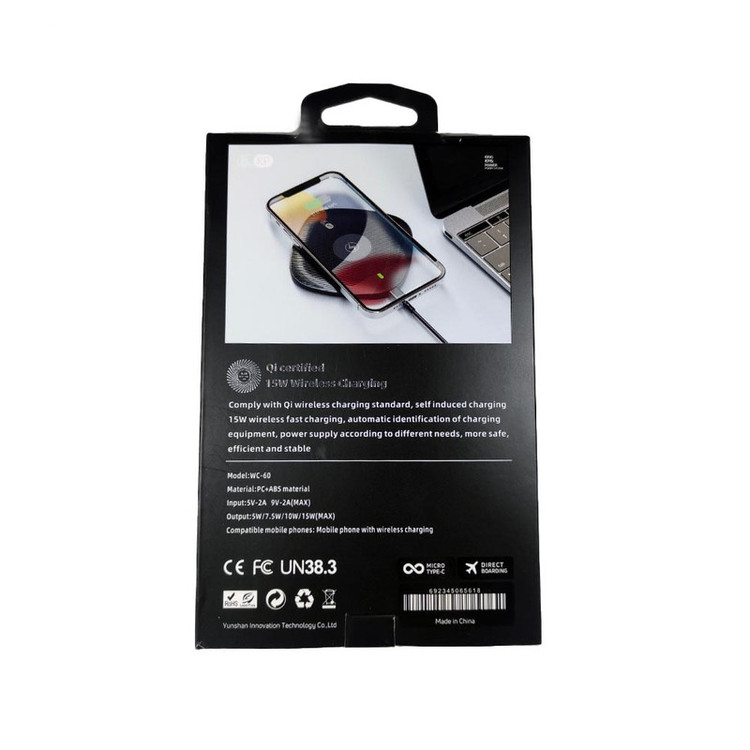 شارژر بی سیم کی پی مدل WC-60