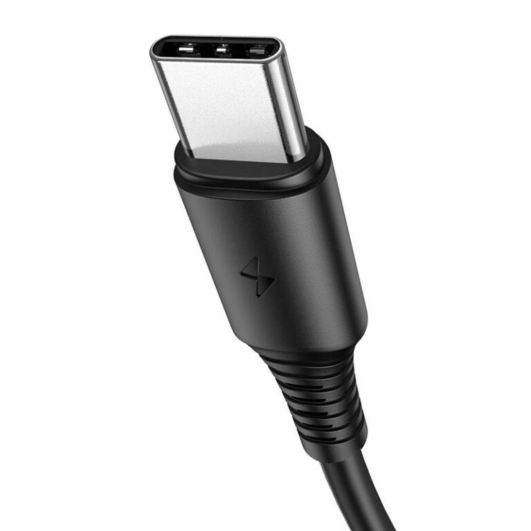کابل تبدیل USB به USB-C بروفون مدل BX47 طول 1 متر