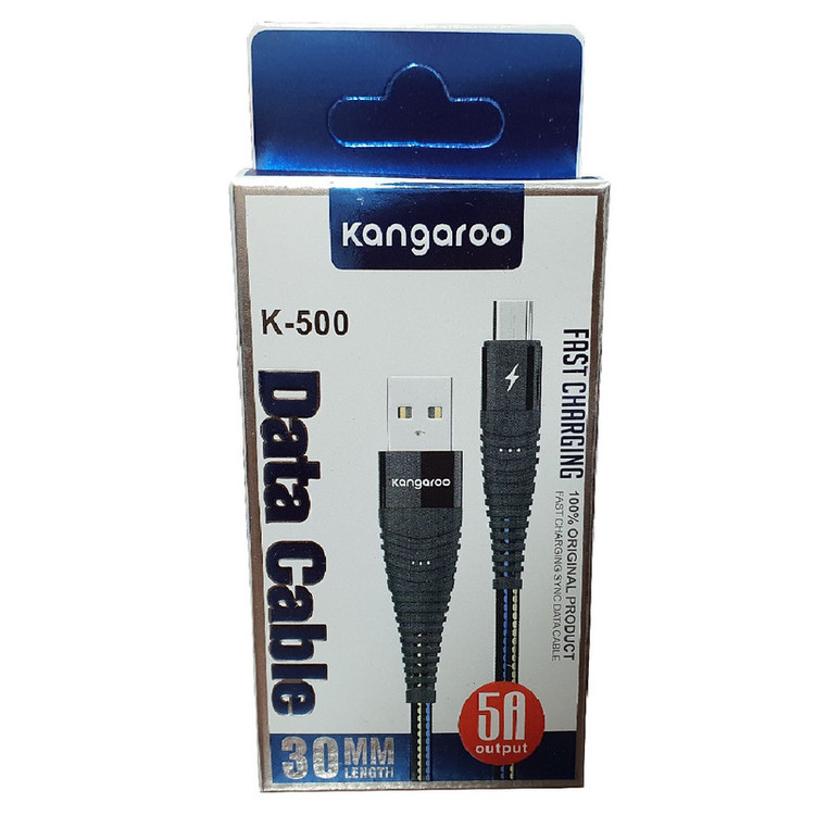 کابل پاوربانکی تبدیل USB به microUSB کانگورو مدل K-500