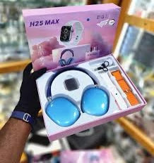 ساعت هوشمند و هدفون H25 max