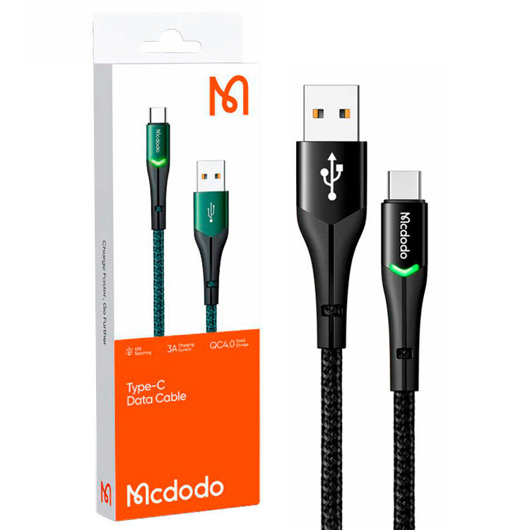 کابل تبدیل USB به USB-C مک دودو مدل CA-796 طول 1 متر