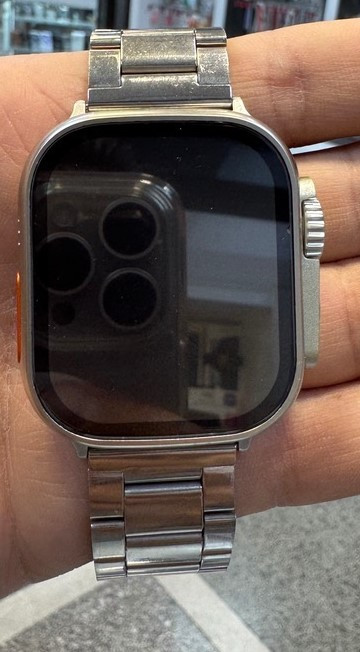 ساعت هوشمند 49 میلی متری hiwatch pro k100 با 9بند و قاب ساعت