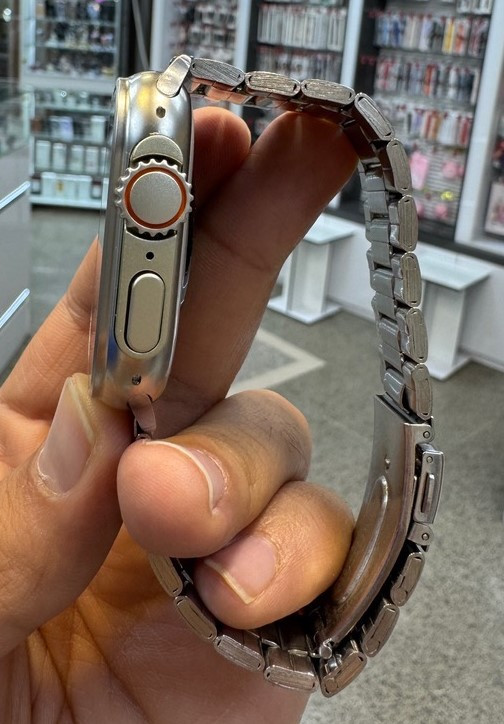 ساعت هوشمند 49 میلی متری hiwatch pro k100 با 9بند و قاب ساعت