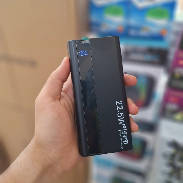 پاوربانک بیست هزار فست شارژ 22/5 وات Levino مدل N-16