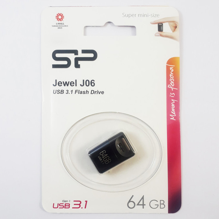 فلش مموری سیلیکون پاور مدل Jewel J06 ظرفیت 64 گیگابایت 60ماه گارانتی متین
