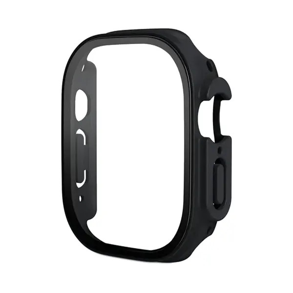 کاور مدل Tempered Glass Case مناسب برای اپل واچ ULTRA سایز 49 میلی متری