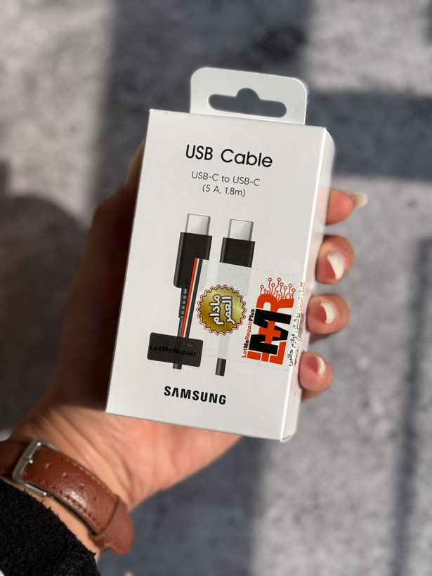 کابل USB-C To USB-C سامسونگ 1.8 متر 5 آمپر با گارانتی