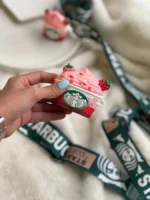کاور ایرپاد strawberry starbucks drink (کدa0091) - Image 2