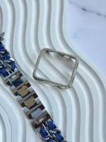 بند اپل واچ جین کارتیر با گارد نگینی (کدw5026) - Image 4