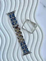 بند اپل واچ جین کارتیر با گارد نگینی (کدw5026) - Image 3