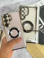 قاب ایربگ دار Magsafe با گلس لنز سری S سامسونگ (کدC1782)