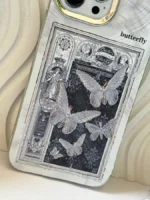 قاب Black and White butterfly (کدC1776) - Image 6