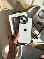قاب Purple Eason Case همراه با محافظ لنز رینگی (کدC1372)