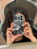 قاب illusion Butterfly دور لنز نگینی (کدC1842)