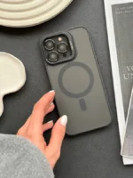 قاب Matte CasePro Lens with MagSafe استند شو با لنز رینگی (کدC1608) - Image 7