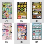 پک استیکر شماره 79 تا 149 (کدa0142)