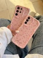 قاب Peachy Flowers & butterfly آیفون ، سامسونگ ، شیائومی (کدC2092) - Image 5