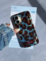 قاب Aqua Leopard آیفون (کدC2088)