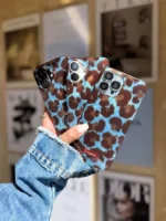 قاب Aqua Leopard آیفون (کدC2088) - Image 5