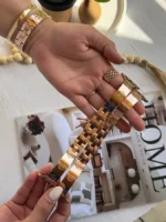 بند اپل واچ النگویی Love Cartier (کدw5069) - Image 4