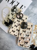 قاب Cute Bow Tie با آویز (کدC2074) - Image 3