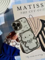 قاب Hello Kitty نگینی (کدC2122) - Image 4