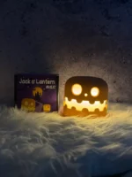 چراغ خواب طرح هالوین Jack-o'-lantern کدو تنبل (کدa0221) - Image 2