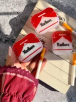 ایرپاد Marlboro Red با آویز سیگار (کدa0287) - Image 2