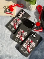قاب Jordan 1 RED آیفون / سامسونگ / شیائومی (کدC2149) - Image 2