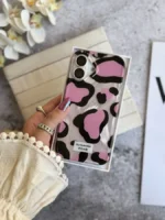 قاب پلنگی Romantic Pink آیفونی (کدC2062) - Image 5