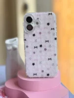 قاب Kawaii Pink Star آیفون (کدC2216) - Image 9