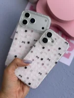قاب Kawaii Pink Star آیفون (کدC2216) - Image 10