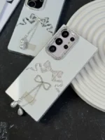 قاب پاپیون دور لنز نگین/شاین Lovely Power سامسونگ و شیائومی (کدC2262) - Image 2