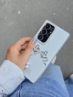 قاب پاپیون دور لنز نگین/شاین Lovely Power سامسونگ و شیائومی (کدC2262) - Image 3