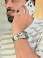بند اپل واچ فلزی لاکچری مدل لینک (کدw5081) - Image 2