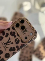 قاب Louis Vuitton Leopard Golden (کدC2319) - Image 3