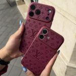 قاب burgundy LV